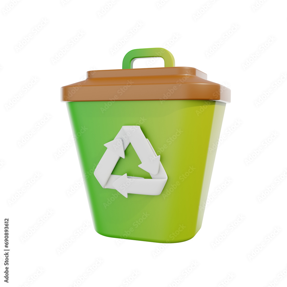 3d icon eco garbage.
Recycling bin for recyclable waste 3d icon eco garbage.
Recycling bin for recyclable waste