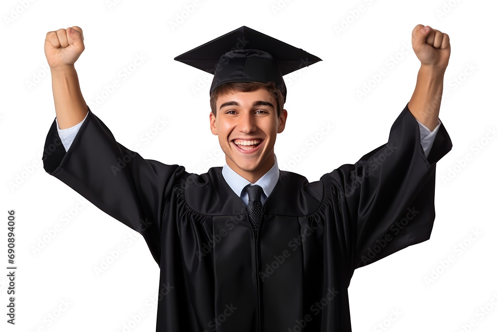 Graduating student wearing graduation gownsexpress Graduating student wearing graduation gownsexpress