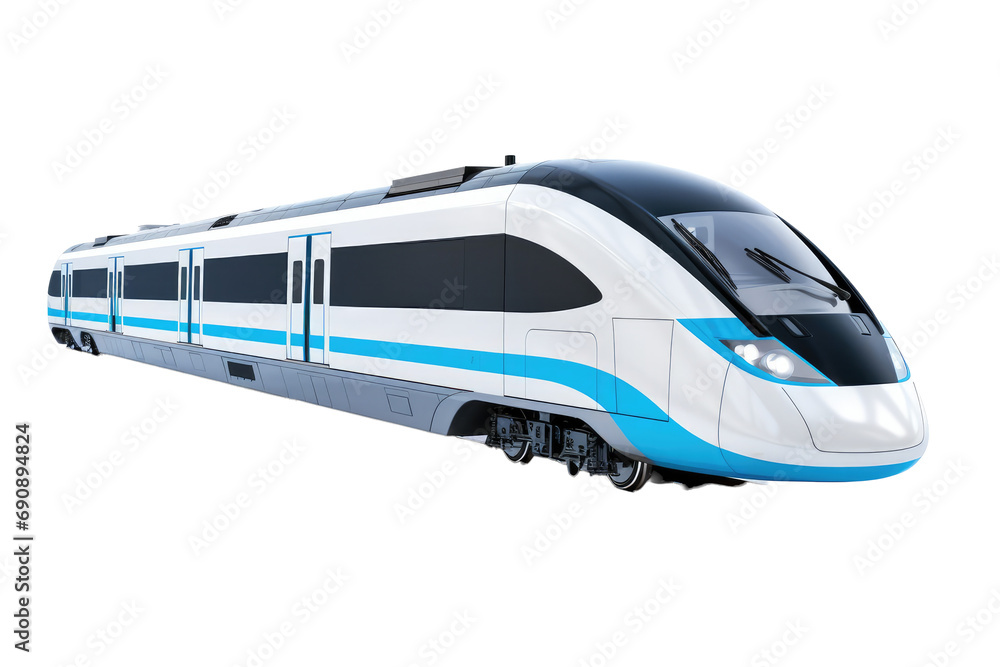 Fototapeta premium train on transparent background