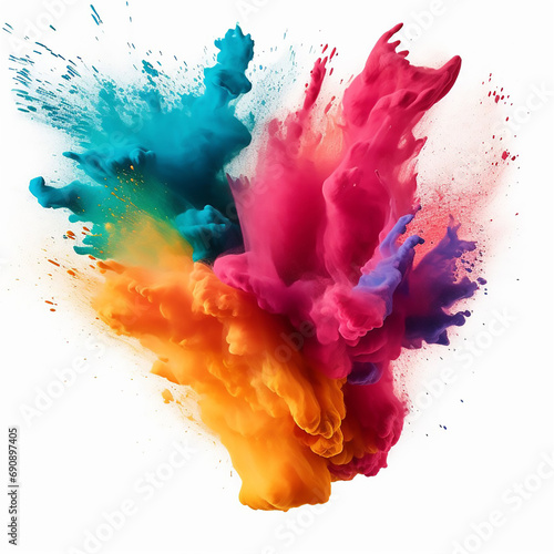 abstract paint powder motion dust explosion art holi spray splashing fantasy explode backgrounds colors