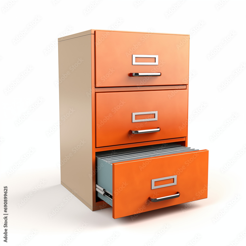 top view of a four-tier document organizer on isolated white background, folders isolated on white top view of a four-tier document organizer on isolated white background, folders isolated on white