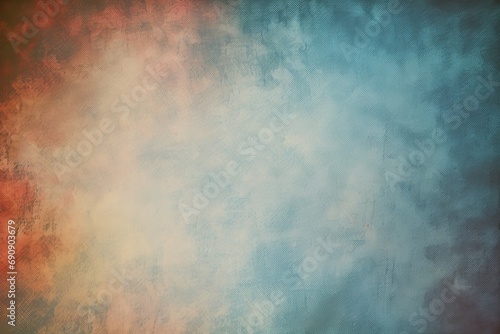 abstract background on canvas texture, Generative AI 