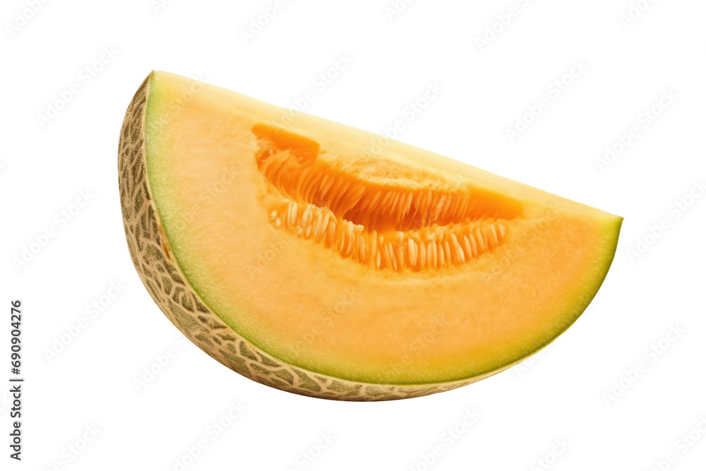 Cantaloupe isolated on transparent background. Cantaloupe isolated on transparent background.