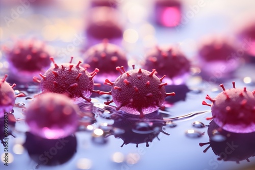 Immune System. Cells, Tissues, and Agents Protecting from Infections and Diseases photo