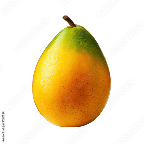 Mango Steen Fruit photograph isolated on white background photo