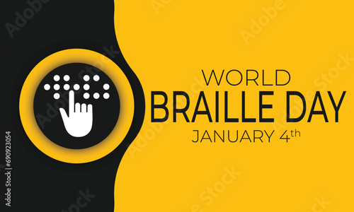World Braille Day, World Braille Day on January 4th, World Braille Day international holiday, World Braille Day, Important Day, January 4th