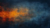 an abstract background with an intriguing combination of midnight blues and fiery oranges, creating a sense of mystery and contrast.