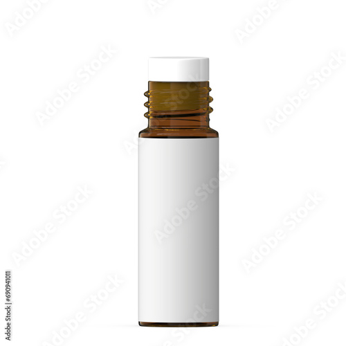 beauty and medical bottle 3d render image