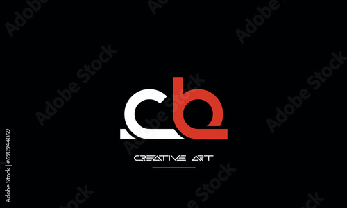 CB, BC, C, B abstract letters logo monogram