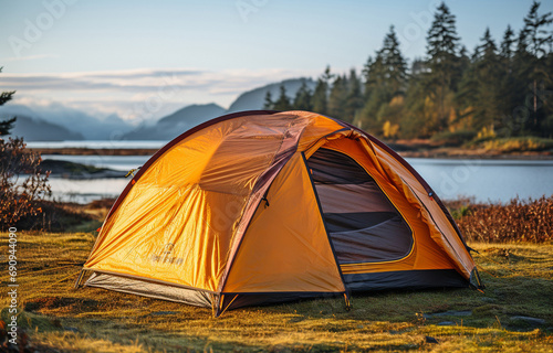 Tents for outdoor gatherings.