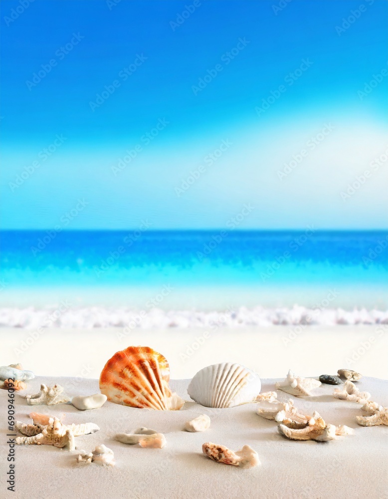 Beach Background - Landscape of Beach Beach Background - Landscape of Beach