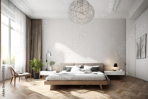 Obraz na płótnie modern living room w salonie