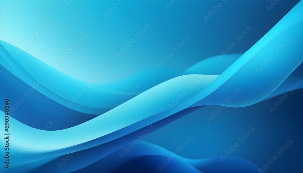 Colorful Azure Wave on Calm Scenic Ocean Background. Generative AI Colorful Azure Wave on Calm Scenic Ocean Background. Generative AI