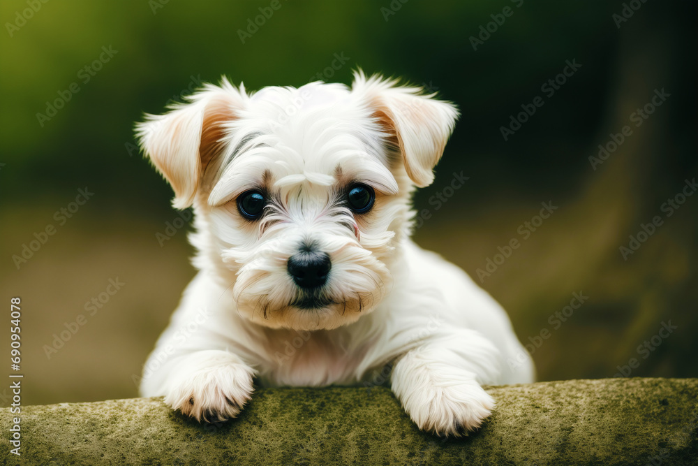 Cute Jack Russell Terrier. Portrait of a beautiful Jack Russell Terrier dog playing in the park. Generative AI Cute Jack Russell Terrier. Portrait of a beautiful Jack Russell Terrier dog playing in the park. Generative AI