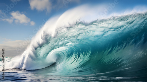 Ocean wave breaking © Munali