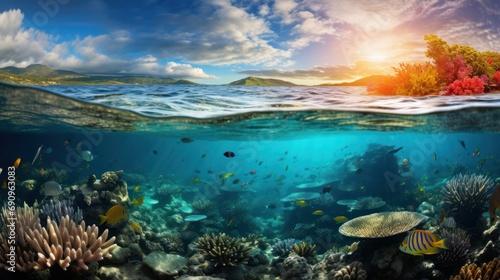 Home to kaleidoscopic-colored coral reefs and an abundance of diverse marine life
