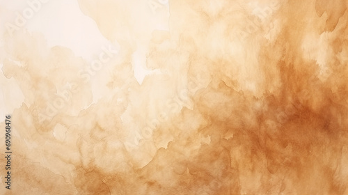 brownish white watercolor background, abstract design