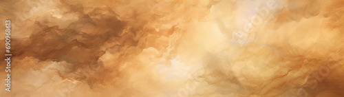 a abstrackt brownish orange and white watercolor background, banner design photo