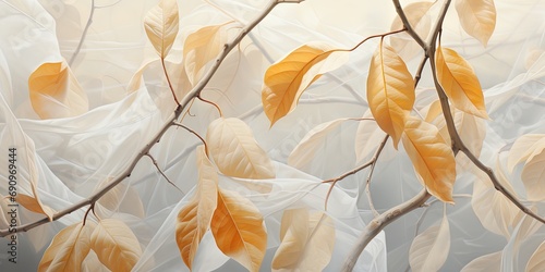 Abstract gentle transparent flowers, cyber silverpoint impressionism. Great as wallpaper, background, postcard, banner.