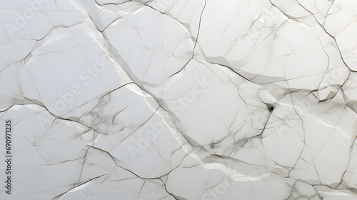 Statuario Marble Texture Background. Generative AI. photo