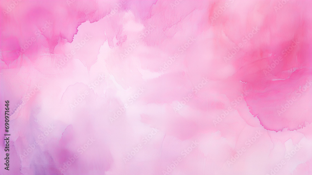 A light pink and white designed watercolor background, abstract