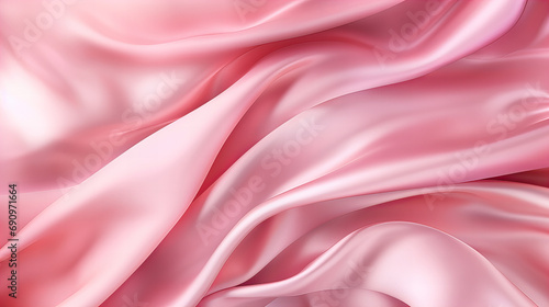 A pink background, abstract satin and luxury fabric design