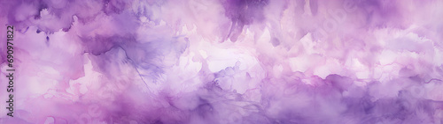 A abstract light and dark purple watercolor background, design banner