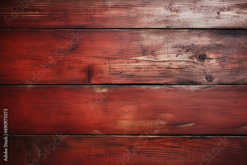 Timeber red wooden vintage texture and background copy space, ai generative