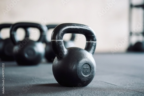 kettlebell gym equipment photo