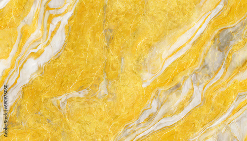 Tło abstrakcyjne do projektu, żółty marmur, krzywa tekstura i wzór w kształcie fal 
