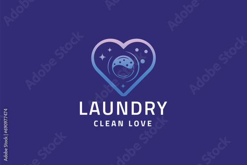 Laundry Clean Love Logo
