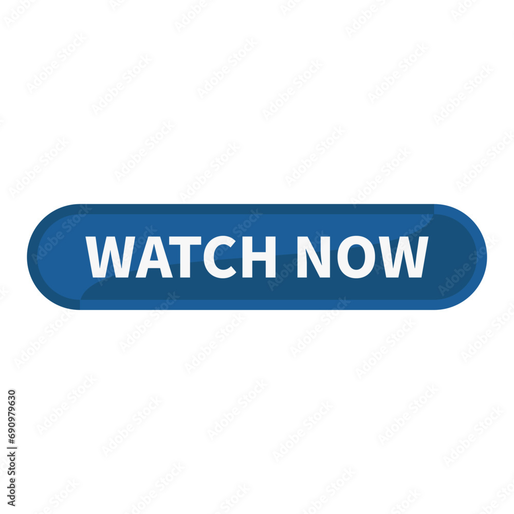 Watch Now Button In Blue Rounded Rectangle Shape For Promotion Business Marketing Social Media Information
Watch Now Button In Blue Rounded Rectangle Shape For Promotion Business Marketing Social Media Information