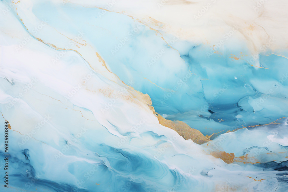 Abstract ocean. Natural Luxury. Style incorporates the swirls of marble or the ripples of agate. Very beautiful blue paint with the addition of gold powder Abstract ocean. Natural Luxury. Style incorporates the swirls of marble or the ripples of agate. Very beautiful blue paint with the addition of gold powder