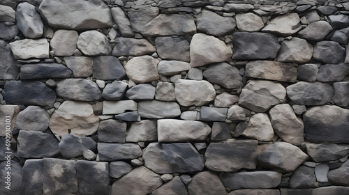 texture of stone background. Generative AI.