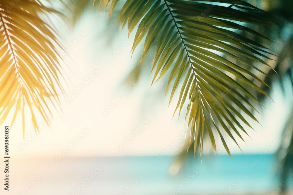 palm tree on the beach palm tree on the beach