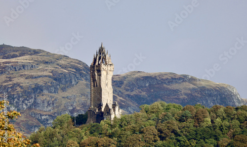 Quadro su tela Wallace Monument Stirling, Scotland
