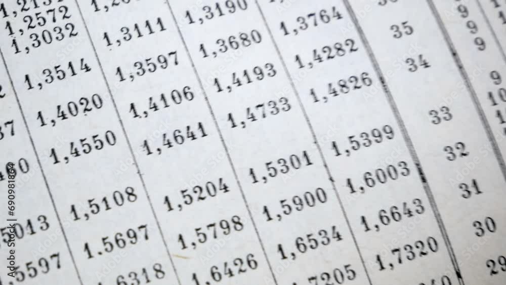 document with many numbers, data encrypt. Cipher encryption code or data, closeup document with many numbers, data encrypt. Cipher encryption code or data, closeup