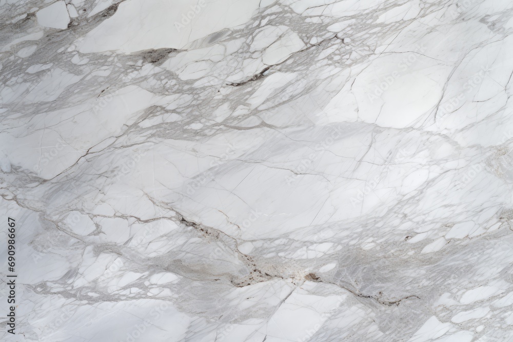 Marble Elegance - Elegant marble texture with swirls of grey and white - AI Generated Marble Elegance - Elegant marble texture with swirls of grey and white - AI Generated