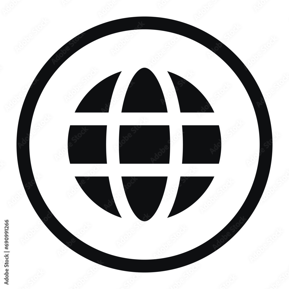 globe, language and internet vector icon globe, language and internet vector icon