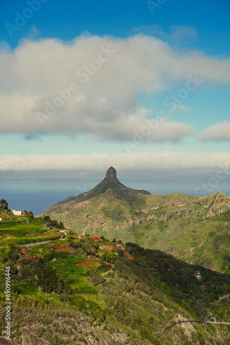 El Roque de Taborno is one of the most emblematic places in Tenerife. It is also known as Taborno Fortress or Anaga Fortress and is testimony to the power of erosion. photo