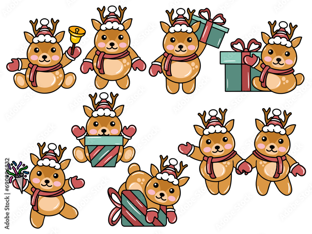 Deer Animal Illustration for Christmas Day
Deer Animal Illustration for Christmas Day