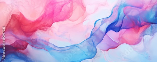 Abstract fluid art background. Liquid marble © Celina