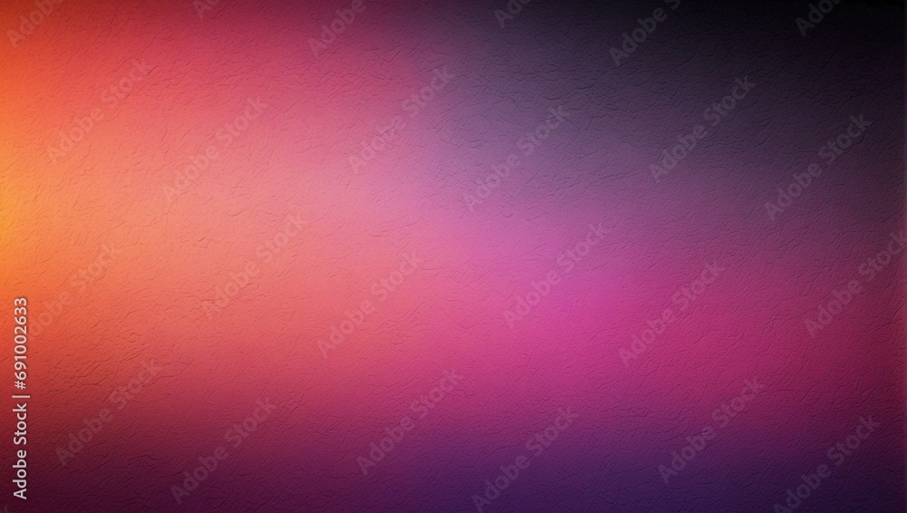 Fototapeta premium Grainy Background Wallpaper in Orange Purple Black Pink Gradient Colors