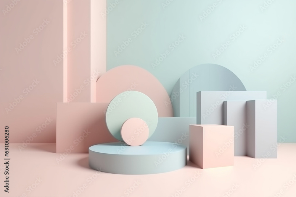 Product display 3d podium background Product display 3d podium background