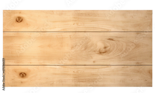 Isolated wood boards isolated on transparent background 