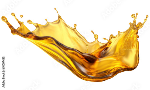 apple juice splash. Splash oil lubricant motor oil isolated on transparent background 