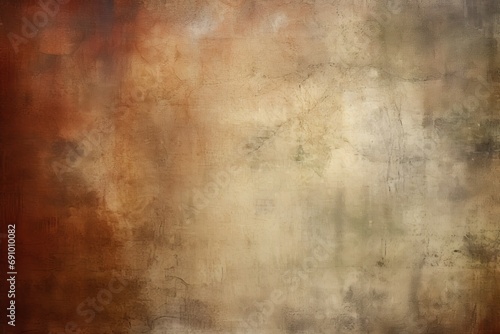 grunge background on canvas texture, Generative AI 