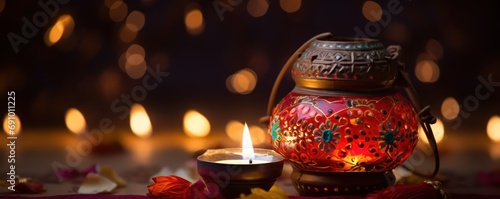 Diwali, Deepavali or Dipavali celebration, Indian festival
