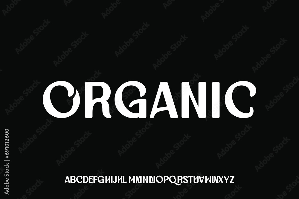 Display alphabet font vector suitable for headline, logo type and many more Display alphabet font vector suitable for headline, logo type and many more