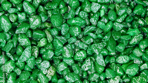 Fototapeta Naklejka Na Ścianę i Meble -  Beautiful emerald gemstone fake texture